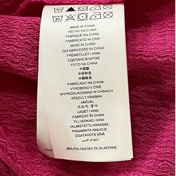 MICHAEL Michael Kors Women's Pink Chain Cutout High-low Dress Cerise XS - Picture 9 of 10